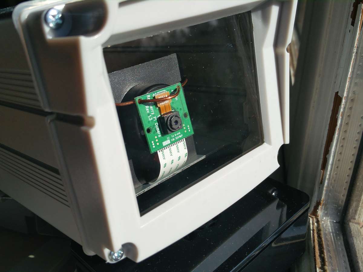 PiCam dans le boitier